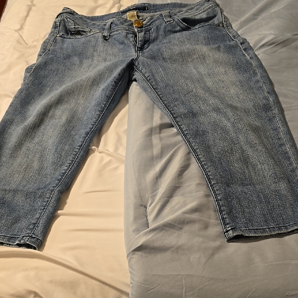 Tyte Jeans Light Blue Ankle-Length Women's Jeans